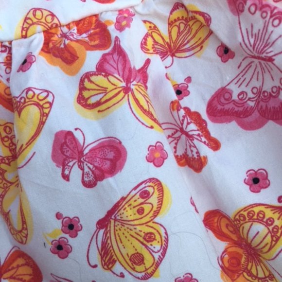 Cute, NWOT , 100% Cotton Dinet, Butterfly skirt 3-6 mths - Picture 2 of 6